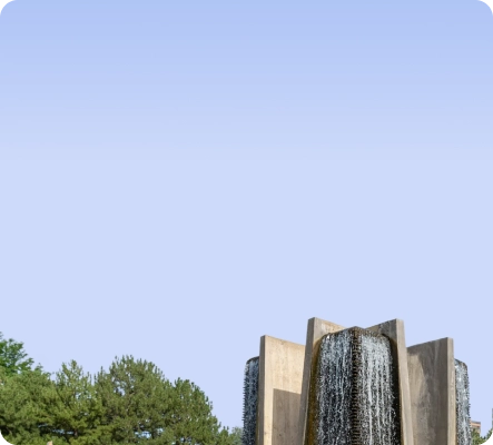 Fountain at Denver Botanic Gardens